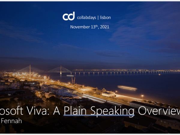 Microsoft Viva: A Plain Speaking&nbsp;Overview