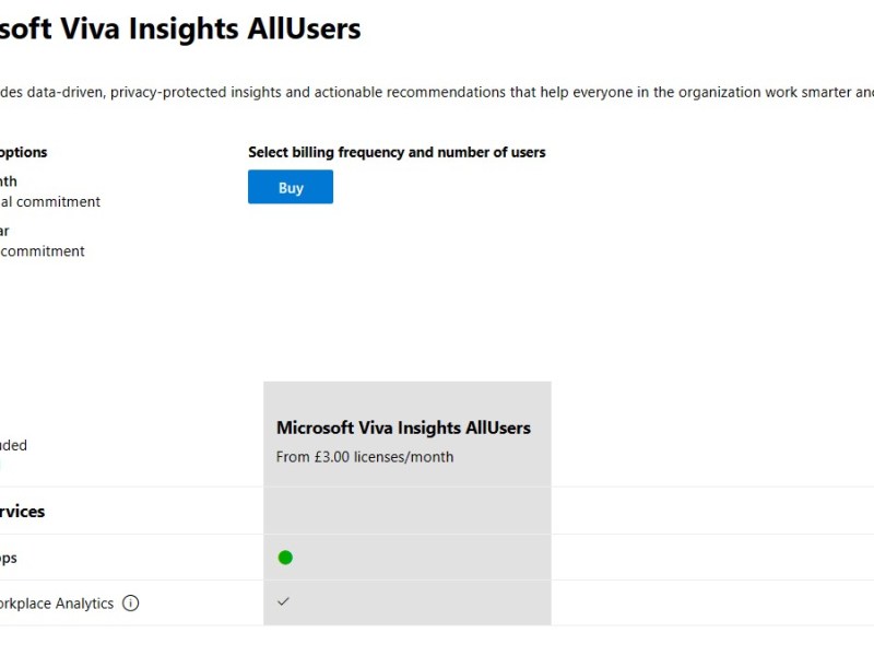 Setting Up Viva Insights With Per User&nbsp;Plan